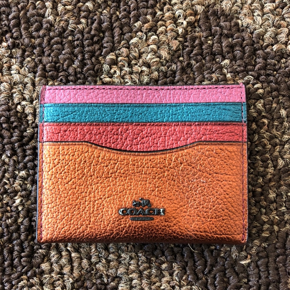 Coach card case